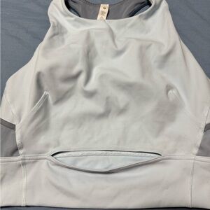 Lululemon Women's Gray/ baby blue Sports Bra